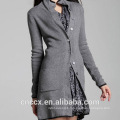 15STC3003 manteau long en cachemire pur cardigan